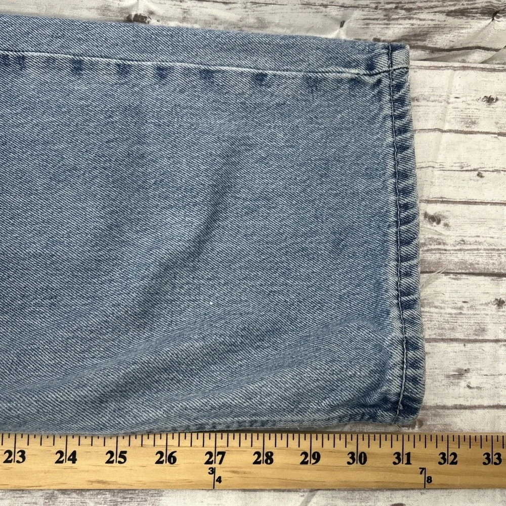 Levis SilverTab Loose Jeans Mens 38x32 Light Blue Denim Baggy Tapered 90's Style